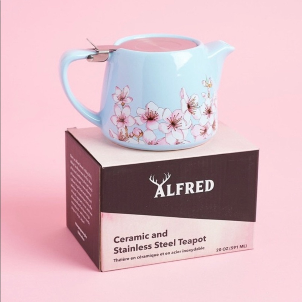 Alfred Ceramic Stainless Steel Teapot - Picture 2 of 6